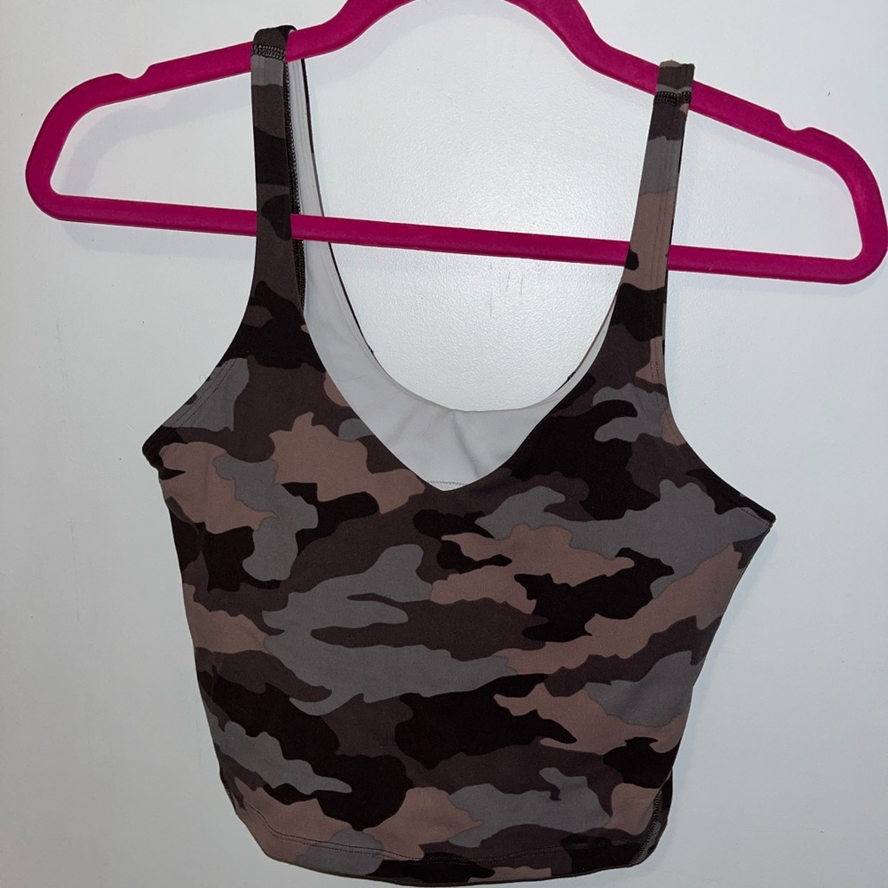 lululemon Align Tank Dusty camo sz 6